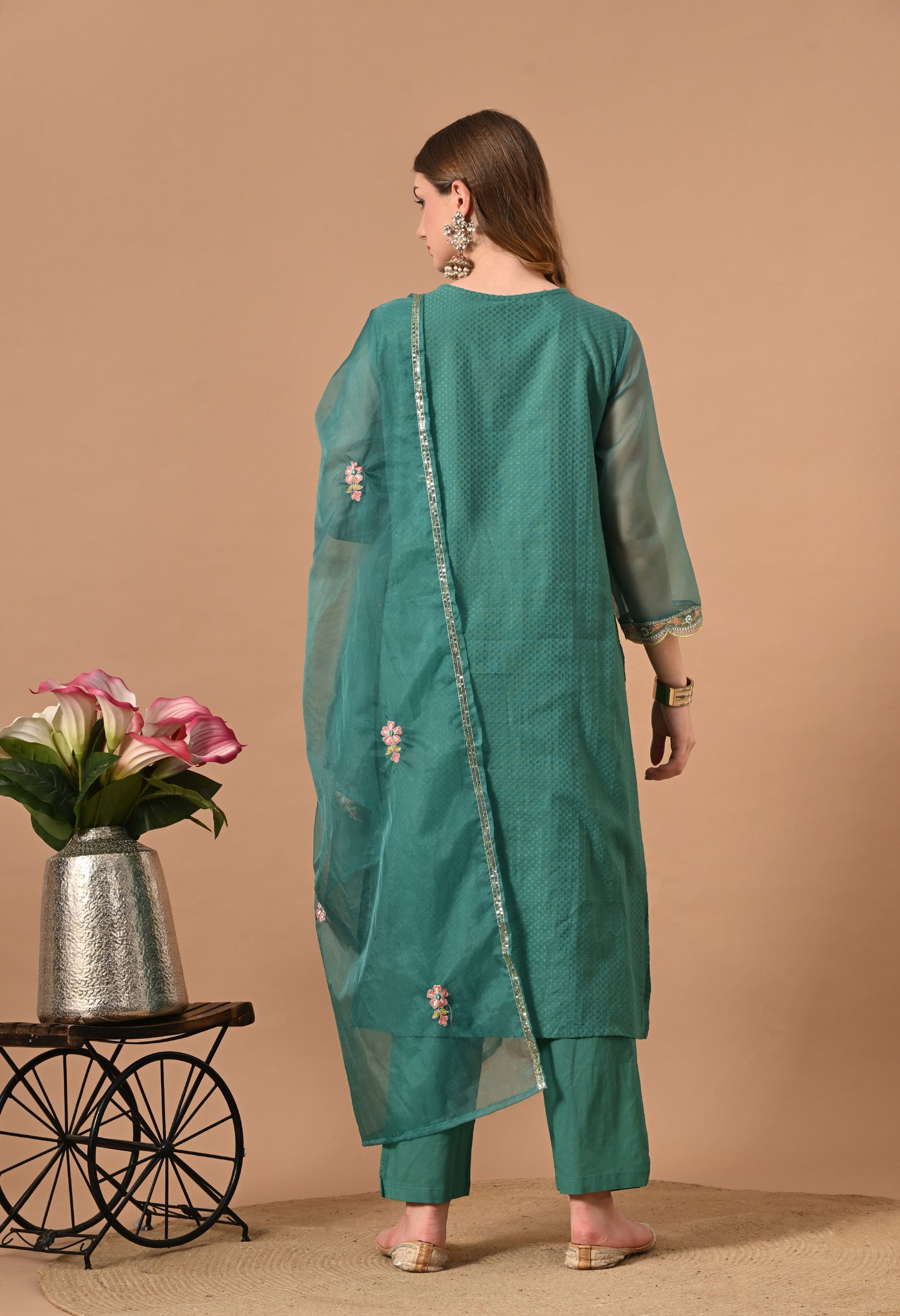 FIROZI ANGRAKHA KURTA SUIT SET