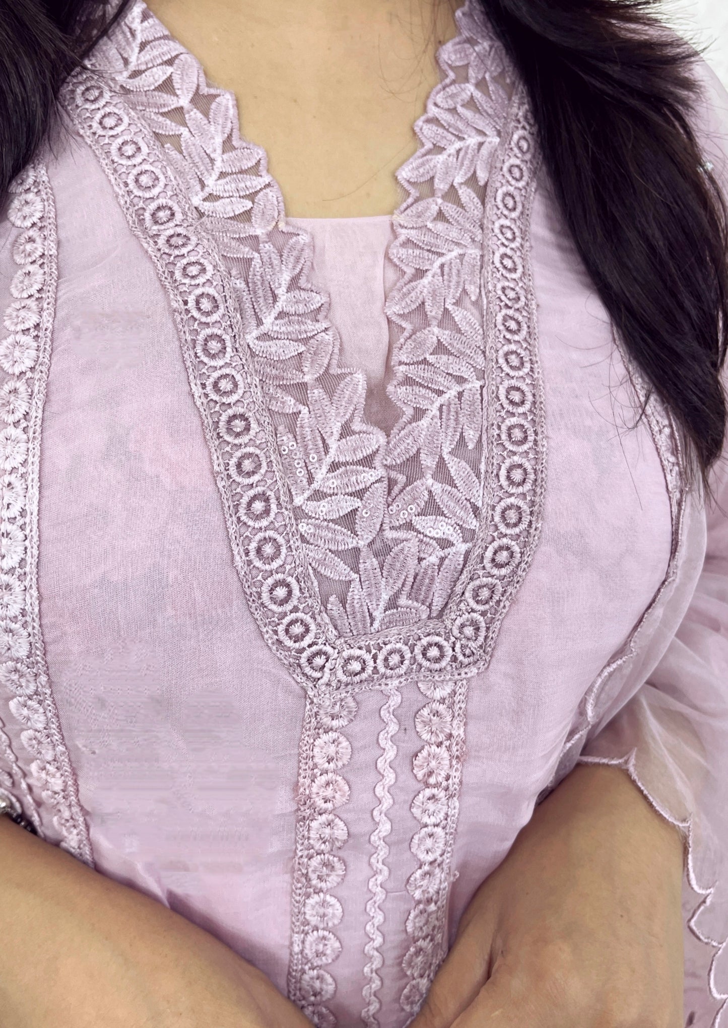 Purple Kurta Suit Set
