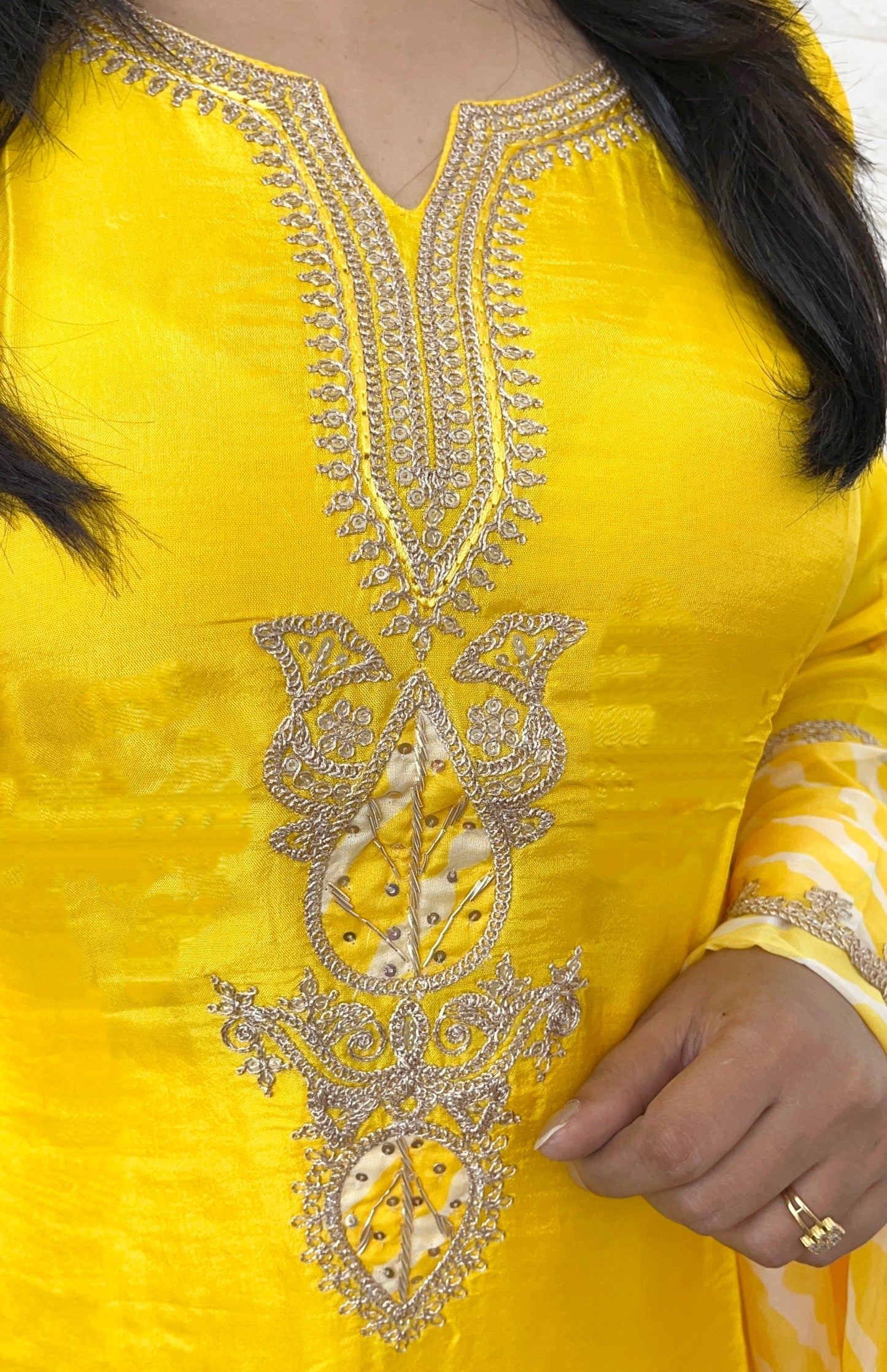 SILK KURTA SUIT SET