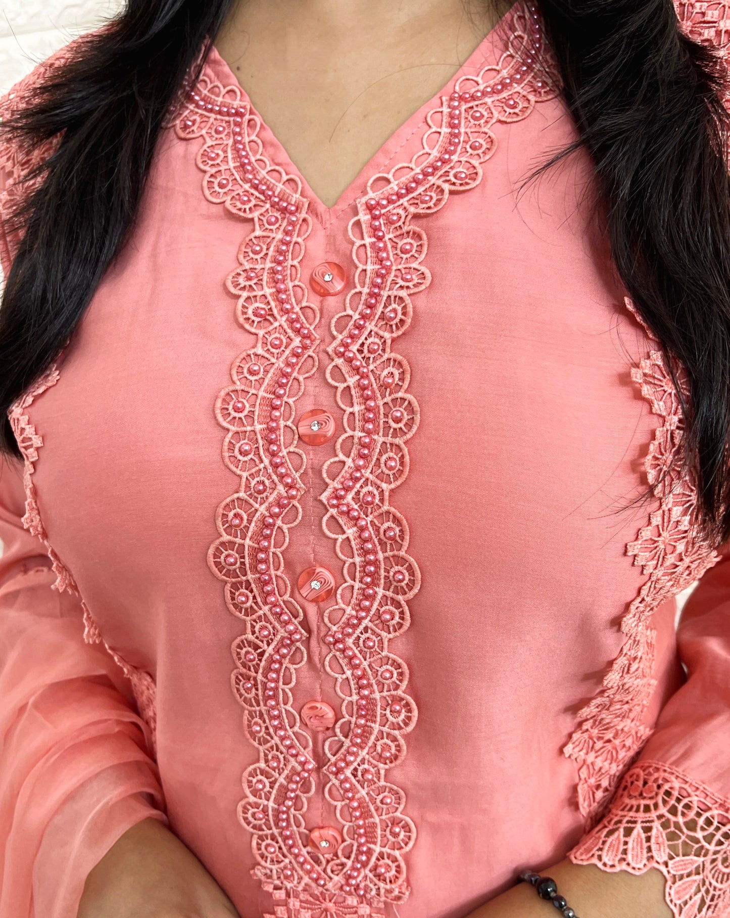 MUSLIN KURTA SUIT SET