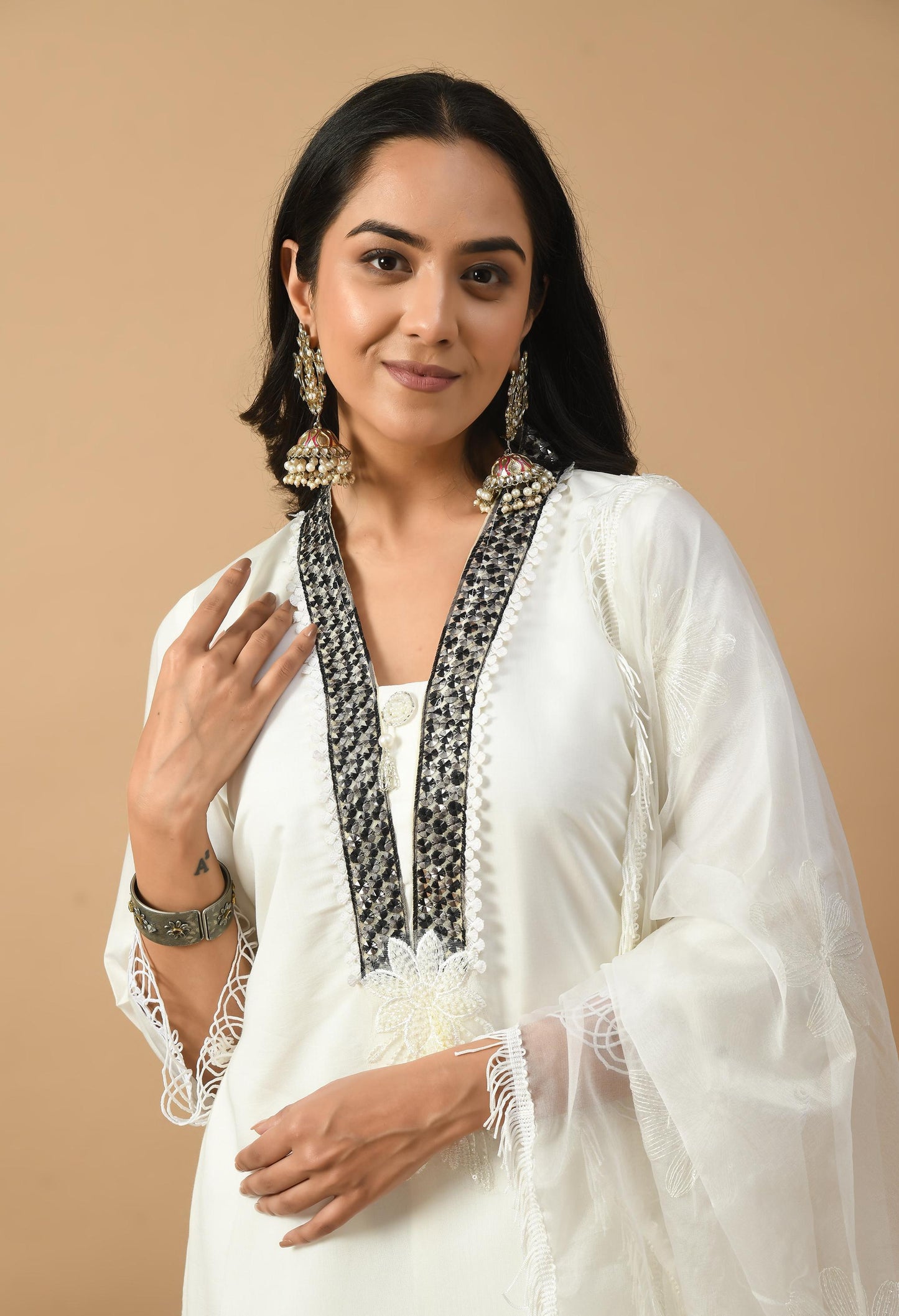 Black n White Suit Set