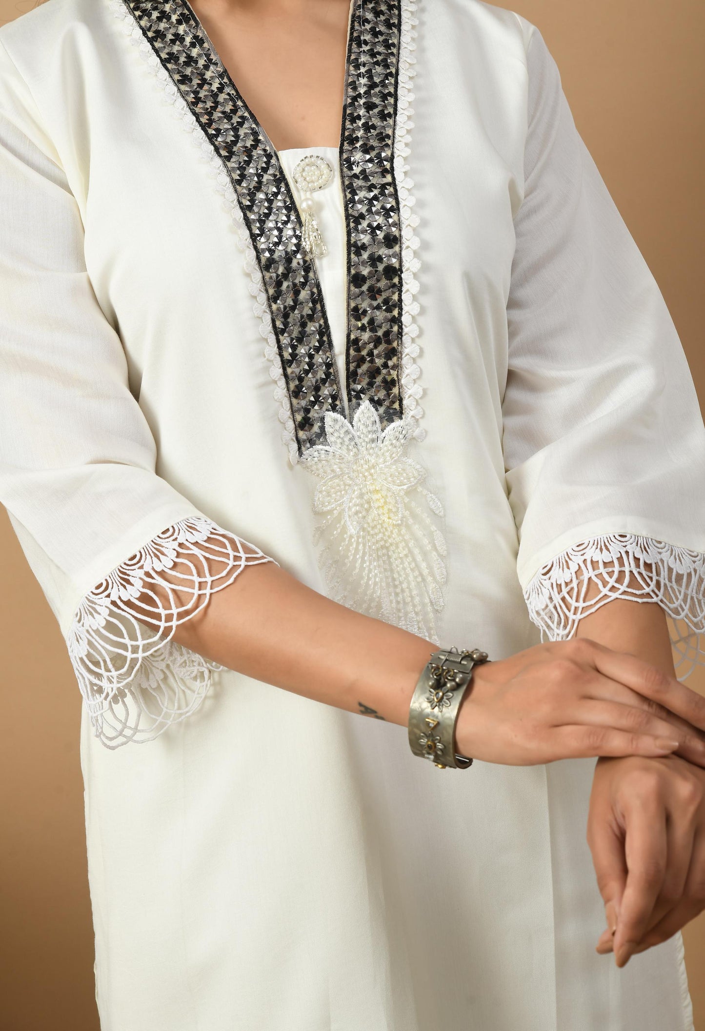 Black n White Suit Set